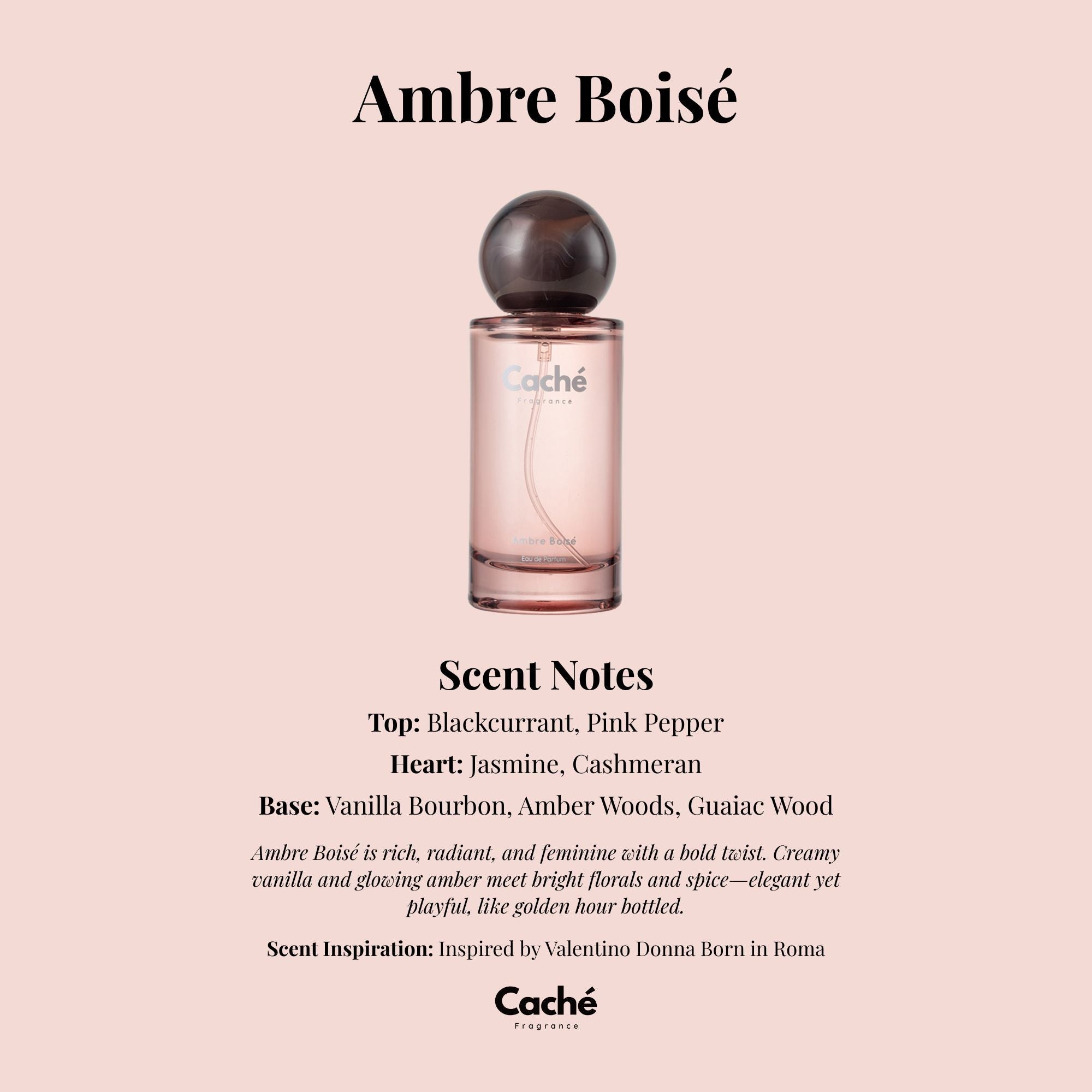 Caché - Ambre Boisé